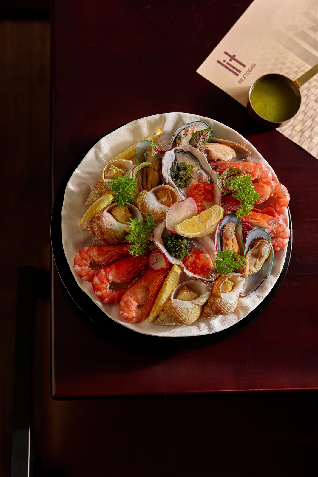 Cold Seafood – LIT Restobar signature dish